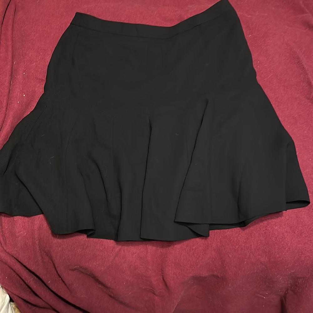 Black zip up skirt plus size